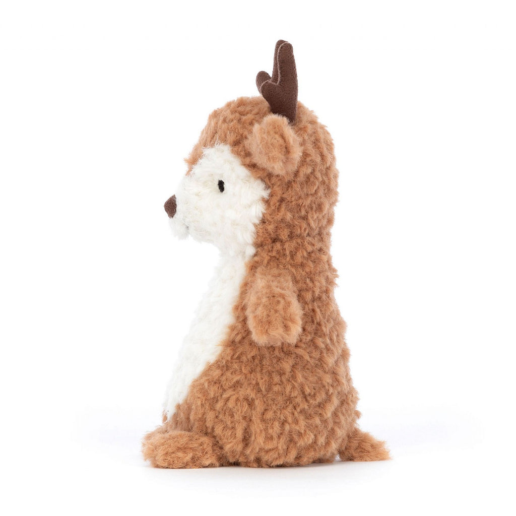 Jellycat Wee Reindeer - the small yet mightiest deer around! WEE6RE Sold by Say It Baby Gifts
