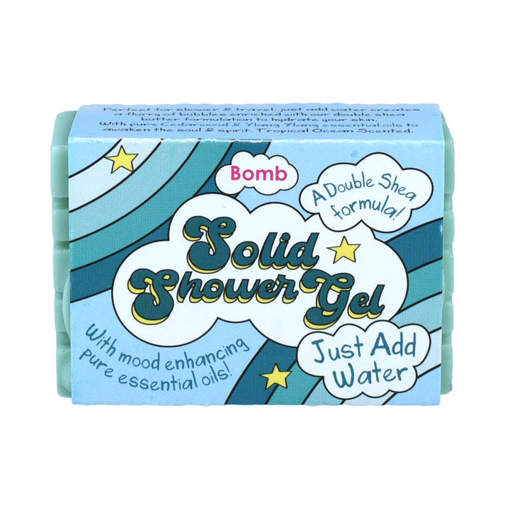 Bomb Cosmetics Just Add Water Solid Shower Gel. Sold by Say It Baby Gifts