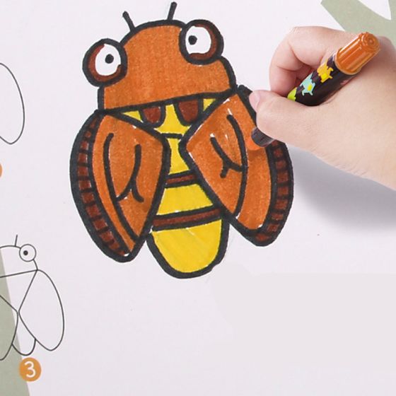 Discover the magic of coloring with Jar Melo's Step By Step Colouring Book. Sold by Say It Baby Gifts