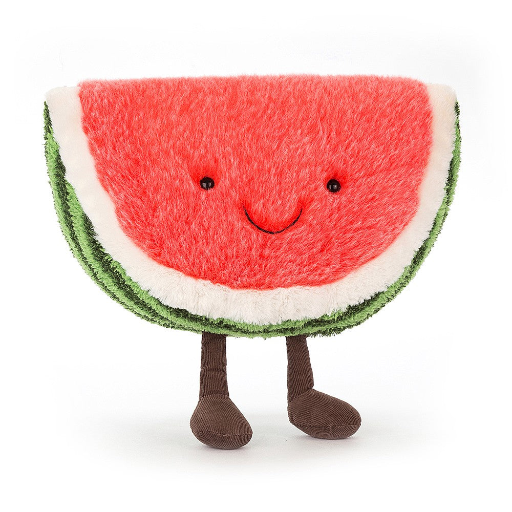 Jellycat Amuseable Watermelon - Small. A6C. Small Size. Sold by Say It Baby Gifts - cordy legs