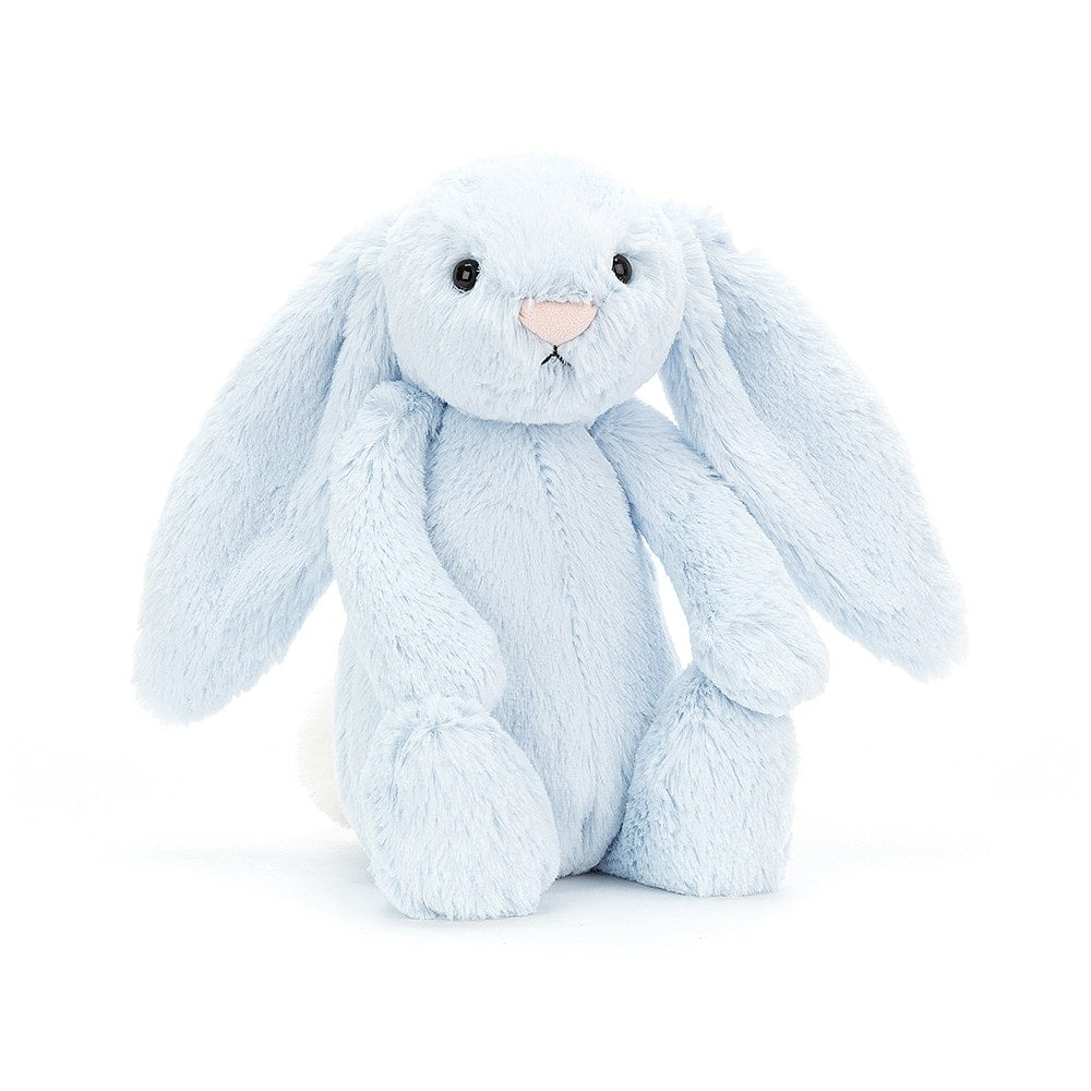 Jellycat Blue Bashful Bunny - Say It Baby 