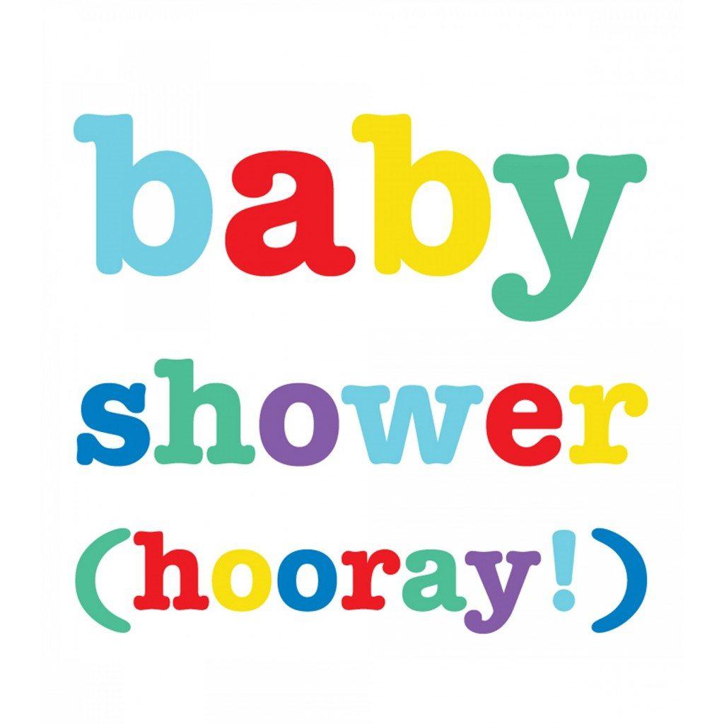 Baby Shower Hooray Card - Say It Baby 