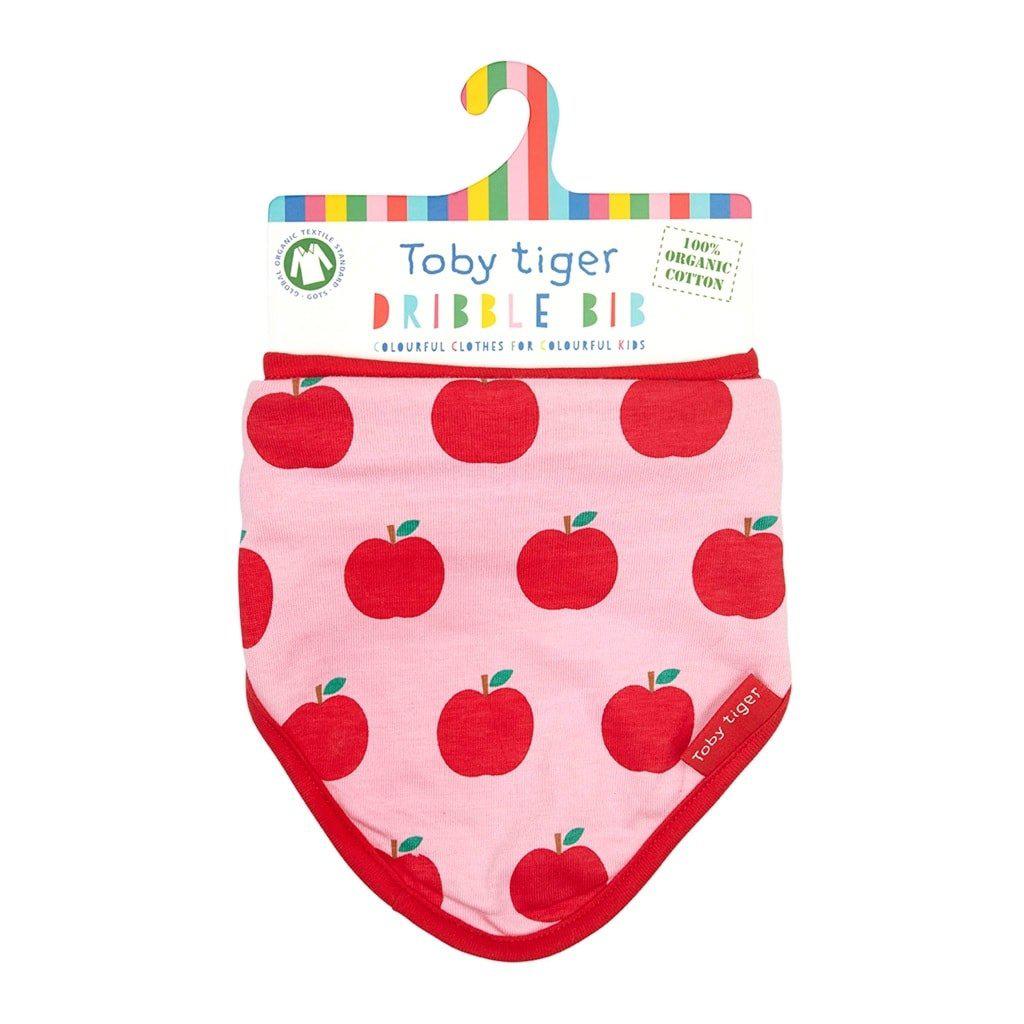 Toby Tiger Organic Apple Dribble Bib - Say It Baby 