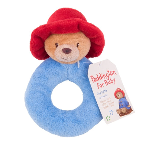 Paddington Bear Ring Rattle - Say It Baby 