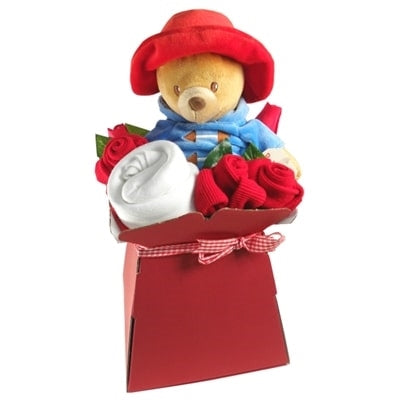 Say It Baby - Paddington Bear Baby Bouquet - Say It Baby. This gorgeous baby bouquet is perfect for those who love Paddington Bear!