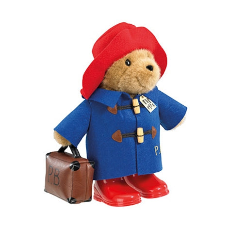 Large Classic Paddington Bear with Suitcase - Say It Baby 