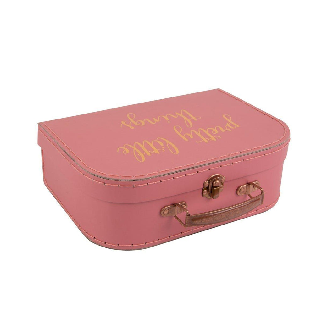 Sass & Belle Pretty Little Things Suitcase Jewellery Box - Say It Baby 
