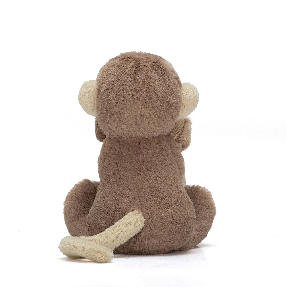 Jellycat Bashful Monkey Soother - Say It Baby 