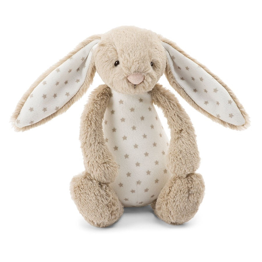 Jellycat Starry Bunny Rattle - Say It Baby 