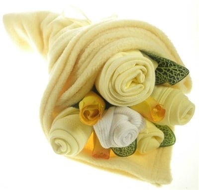 Say It Baby - Traditional Baby Lemon Clothes Bouquet - Say It Baby 