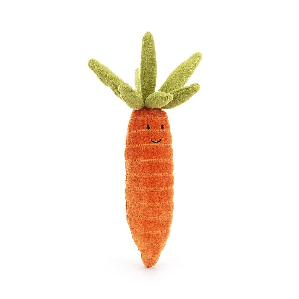 Jellycat Vivacious Vegetable Carrot - Say It Baby. VV6C.