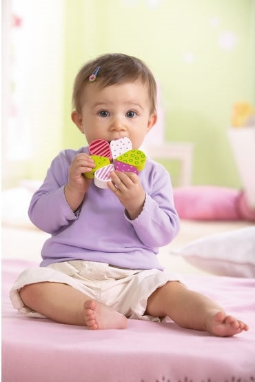 Haba Corella Clutching Toy - Say It Baby 
