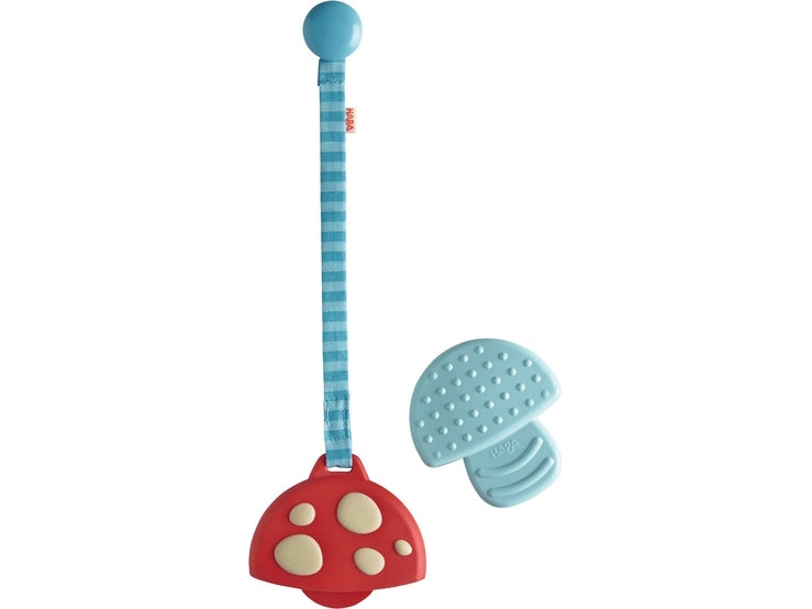 Haba Mushroom Teether Toy - Say It Baby 