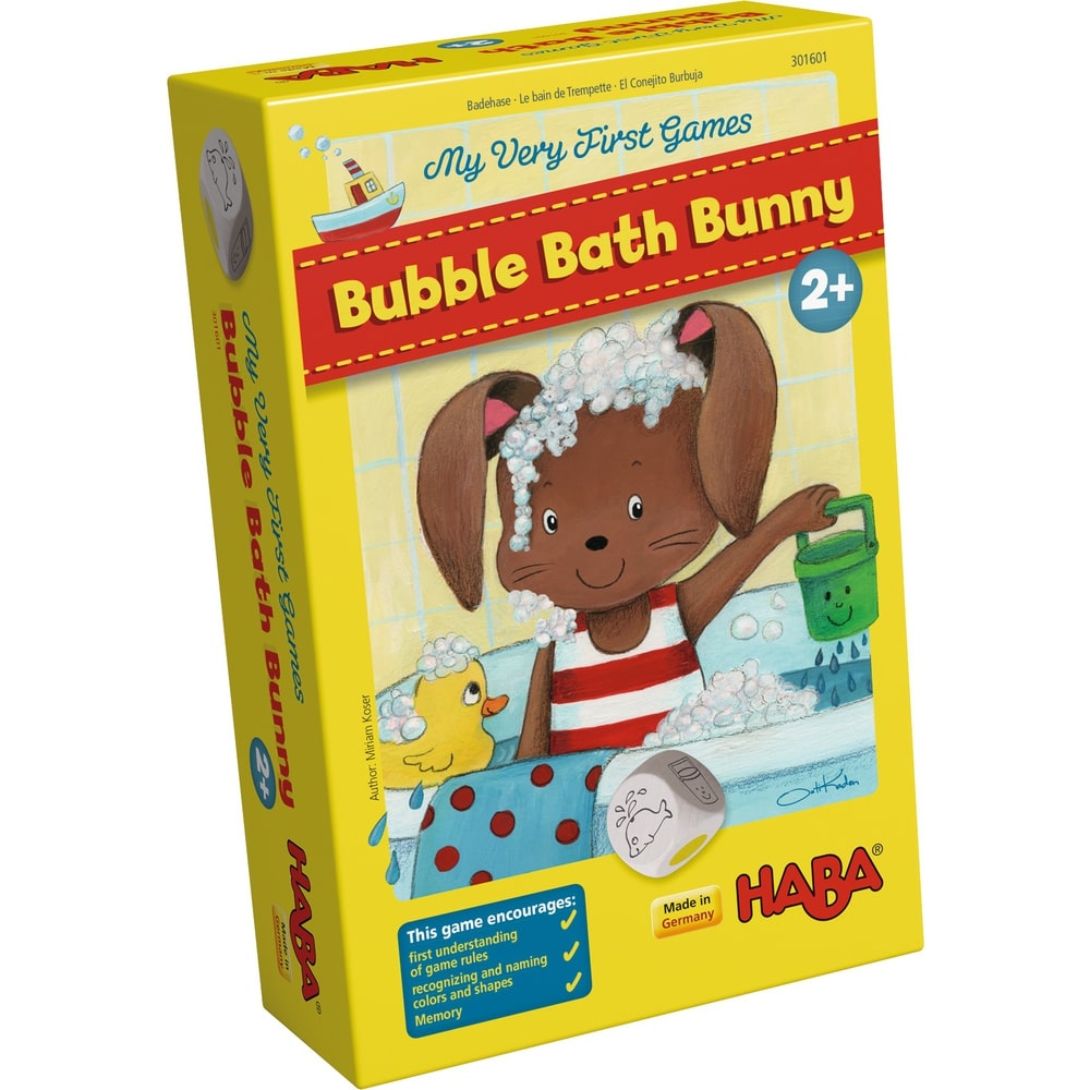 HABA My Very First Games - Bubble Bath Bunny - Say It Baby Gifts