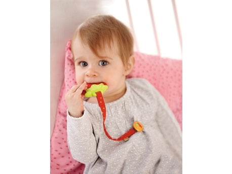 Haba Strawberry Teether Toy - Say It Baby 
