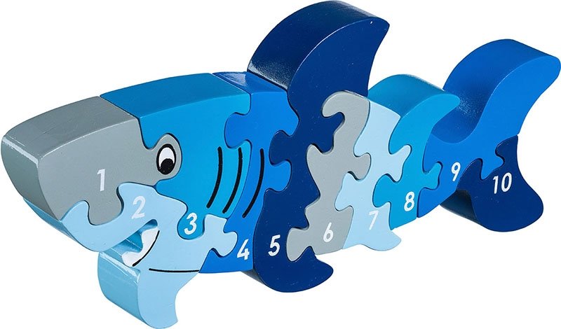Lanka Kade 10 Piece Shark Jigsaw - Say It Baby Gifts