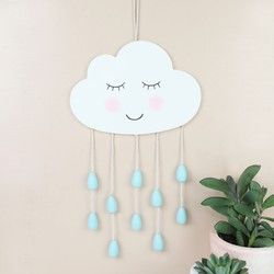 Sass & Belle Sweet Dreams Cloud Baby Room Plaque - Say It Baby 