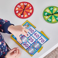 Orchard Toys Times Tables Heroes  - practice times tables from 2 to 12 in a fun way with this super imaginative, super hero board game! Times Tables Heroes also includes a colourful times tables checker, which can be used with or outside of the game to extend learning.
