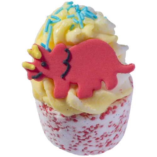 This Bomb Cosmetics Dinosoak Bath Mallow combines pure Grapefruit & Bergamot essential oils and features a sweet Dinosaur decoration that kids will love! Sold by Say It Baby Gifts