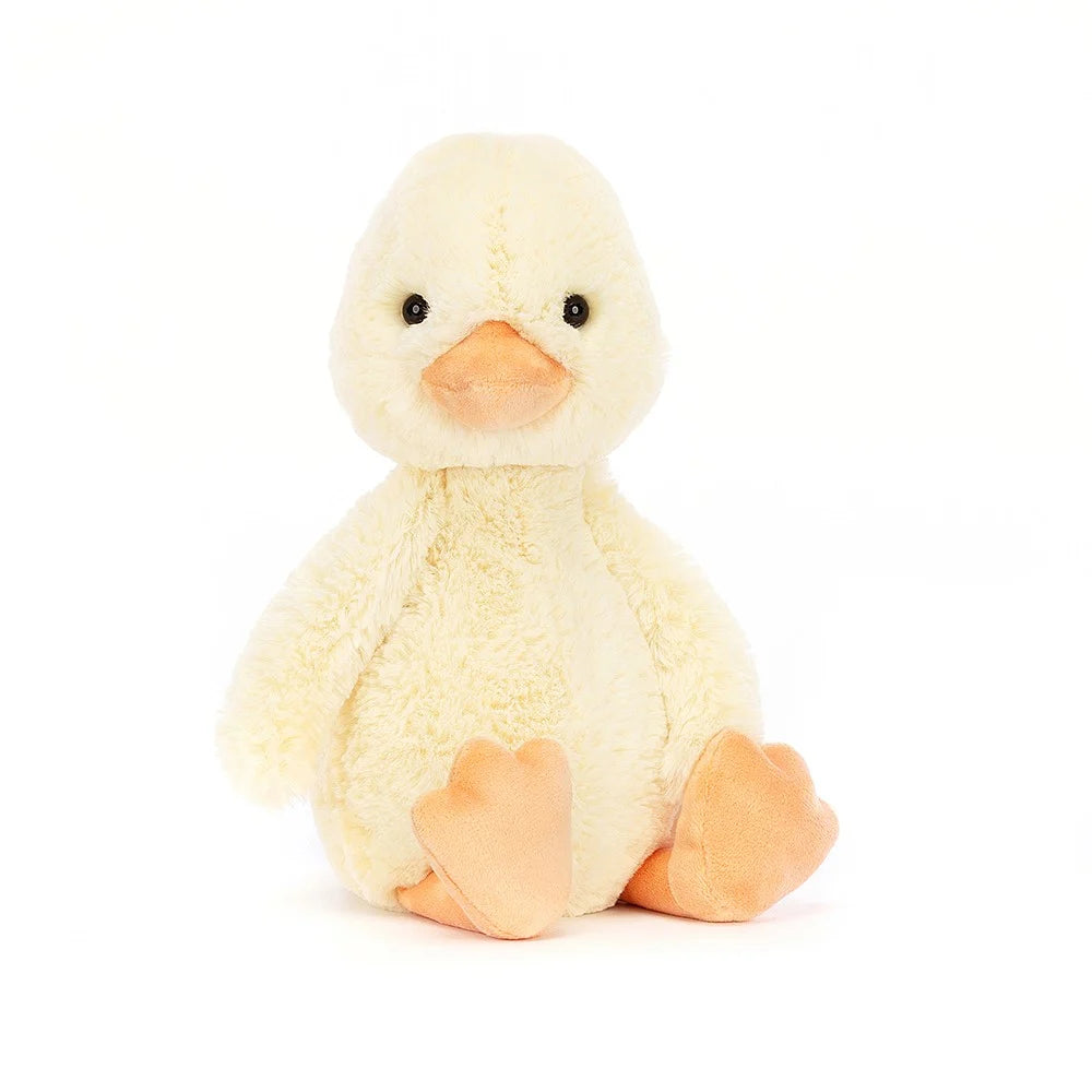 Jellycat Bashful Duckling Original - a gorgeous little hatchling! BAS3DCK Sold by Say It Gifts - front view