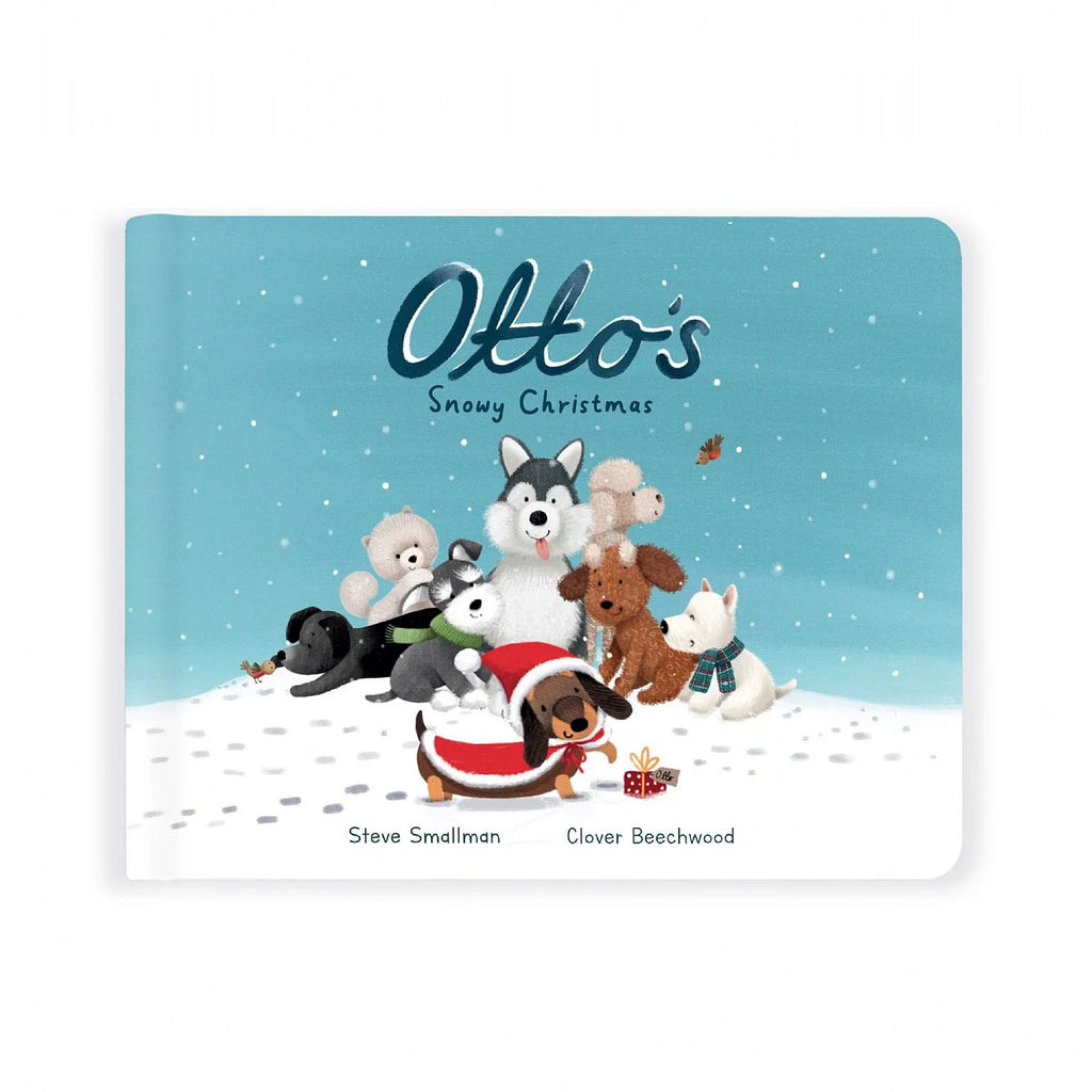 Jellycat Otto’s Snowy Christmas Book BK4OSC Sold by Say It Baby Gifts