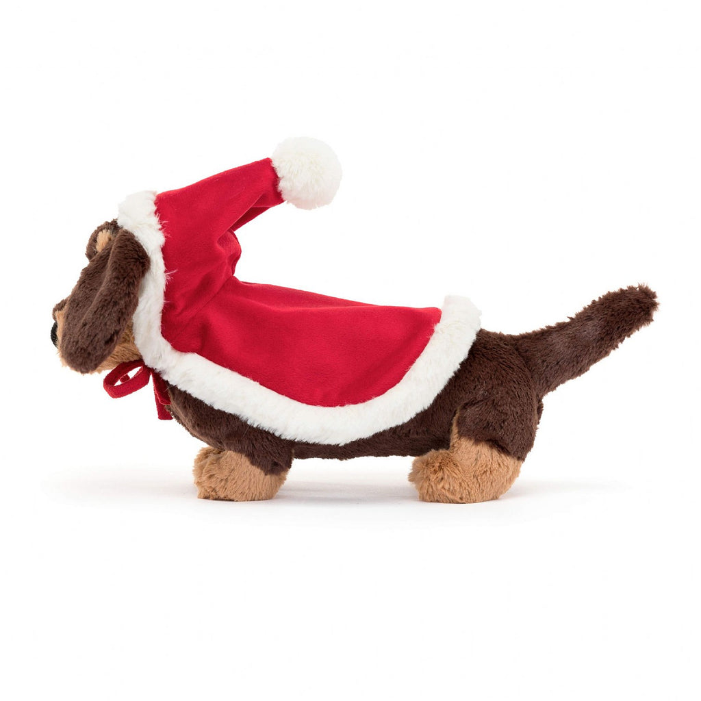 Jellycat Winter Warmer Otto Sausage Dog Sold by Say It Baby Gifts OT3FSD