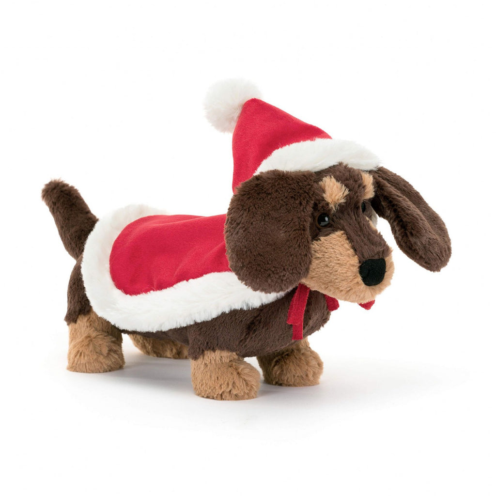 Jellycat Winter Warmer Otto Sausage Dog Sold by Say It Baby Gifts OT3FSD