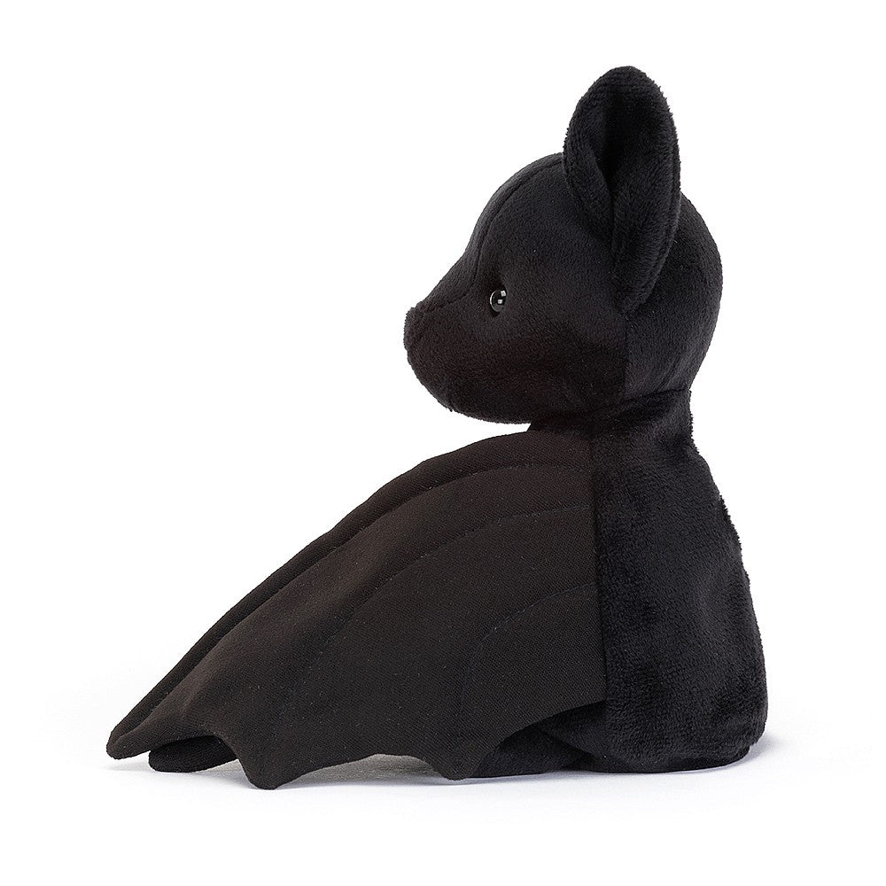 Jellycat Wrapabat Black - a perfect autumnal gift!  BAT3BIL Sold by Say It Baby Gifts