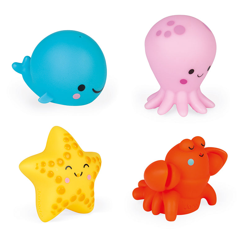 Janod Sea Creatures Bath Toys. Say It Baby Gifts