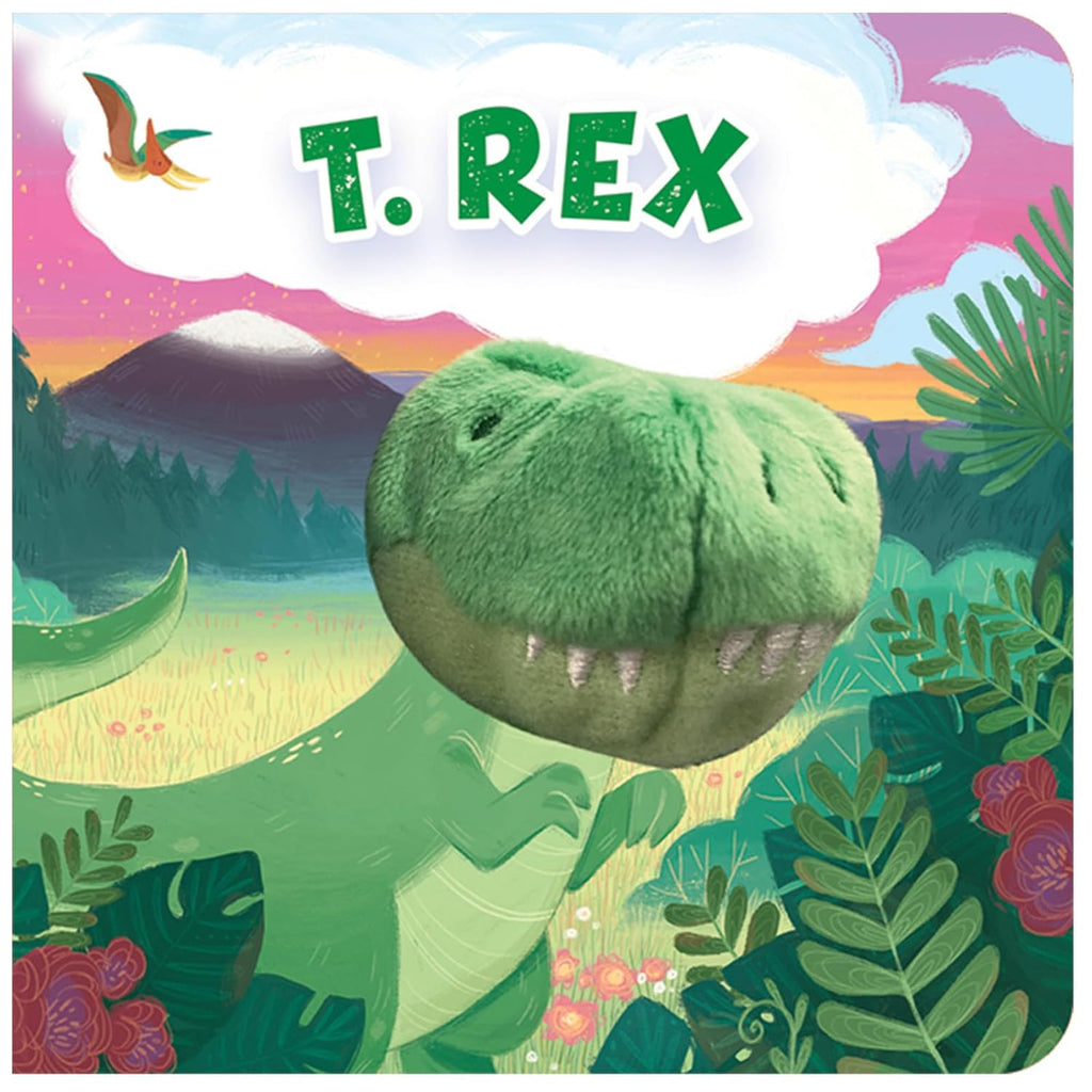 T Rex Finger Puppet Board Book