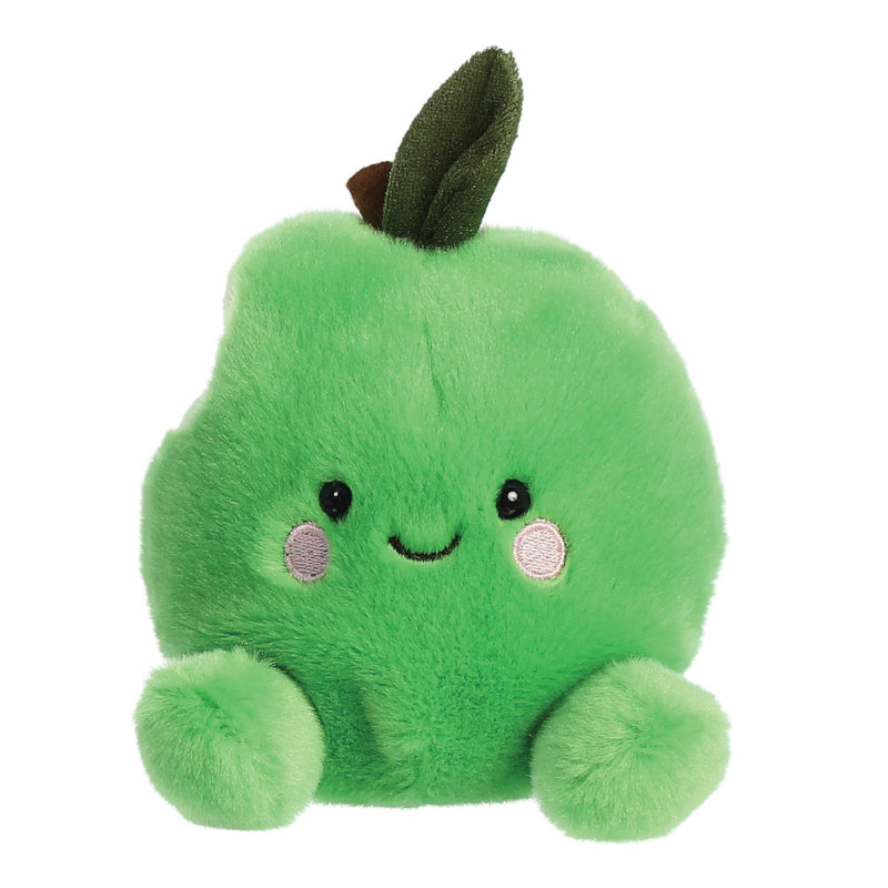 Aurora Palm Pals Jolly Green Apple Soft Toy. Sold by Say It Baby Gifts