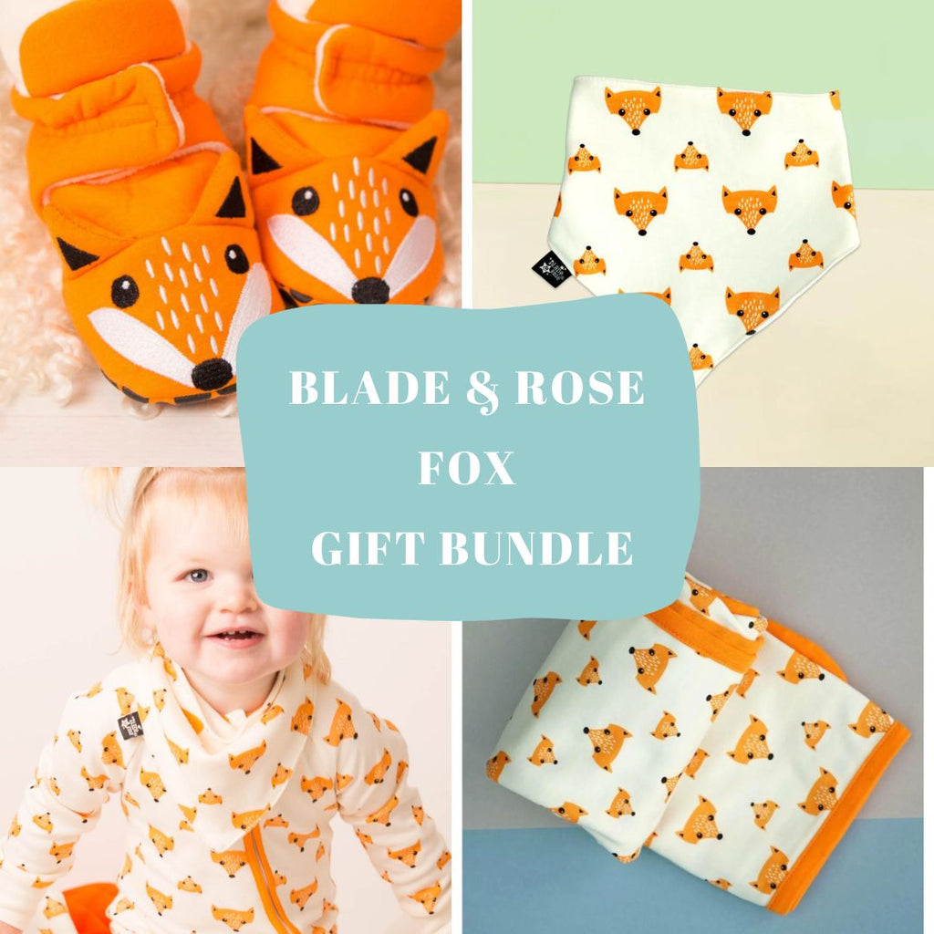 Blade & Rose Fox Gift Bundle - a gorgeous gift set containing beautiful matching items from the Fox collection! Sold by Say It Baby Gifts