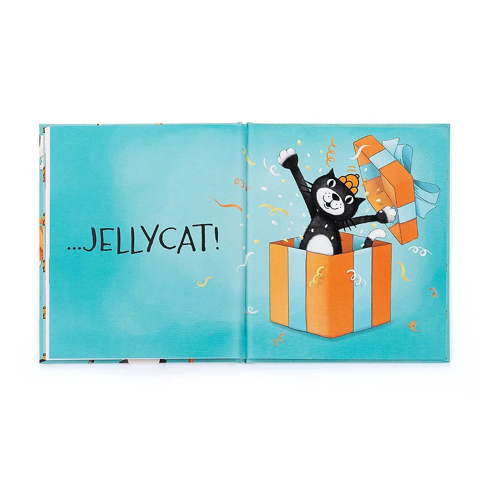 Jellycat All Kinds Of Cats Book BK4CATS - Sold by Say It Baby Gifts - jack the cat