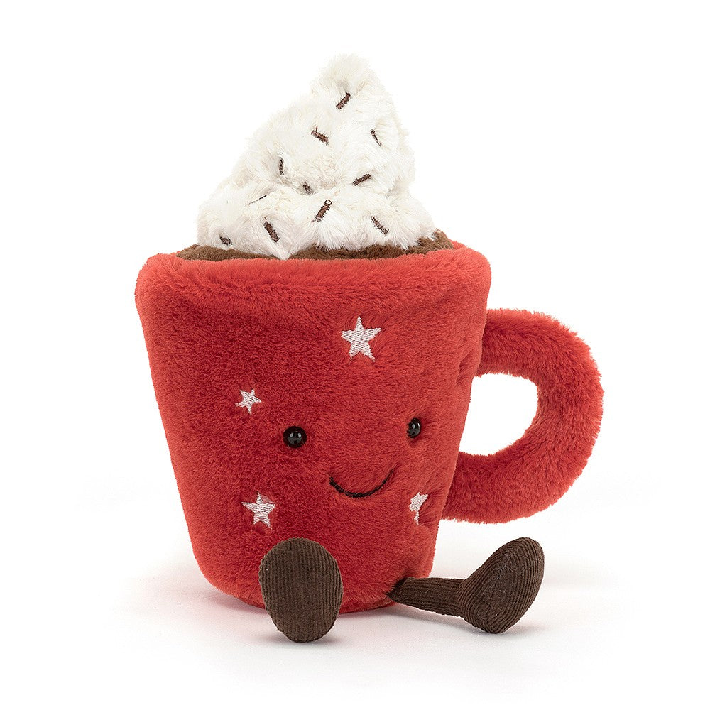 Jellycat Amuseable Hot Chocolate - a comforting mug of cuteness!  A4HOTC Sold by Say It Baby Gifts