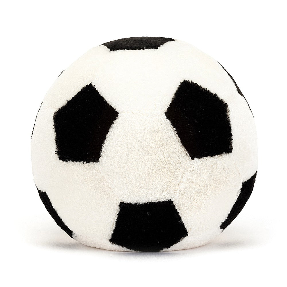 Jellycat Amuseable Sports Football. AS2UKF. Sold by Say It Baby Gifts- rear view