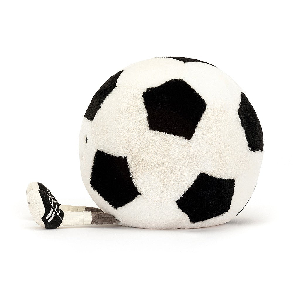 Jellycat Amuseable Sports Football. AS2UKF. Sold by Say It Baby Gifts. Side view