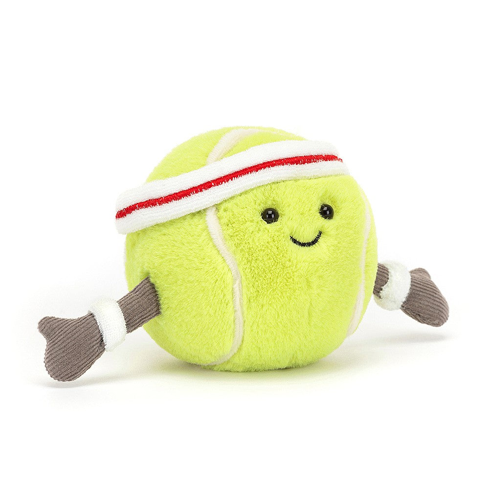 Jellycat Amuseable Sports Tennis Ball AS6T. Sold by Say it Baby Gifts