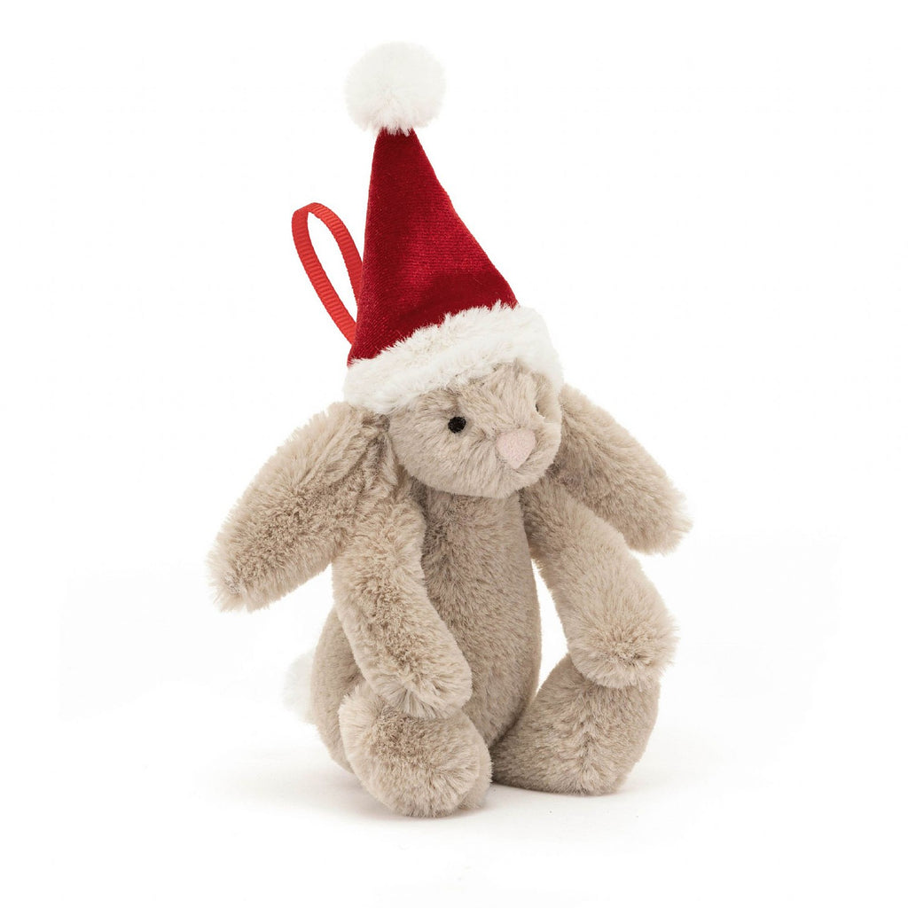 Jellycat Bashful Christmas Bunny Decoration - a gorgeous little bunny perfect for hanging! BAS6CBOR Sold by Say It Baby Gifts