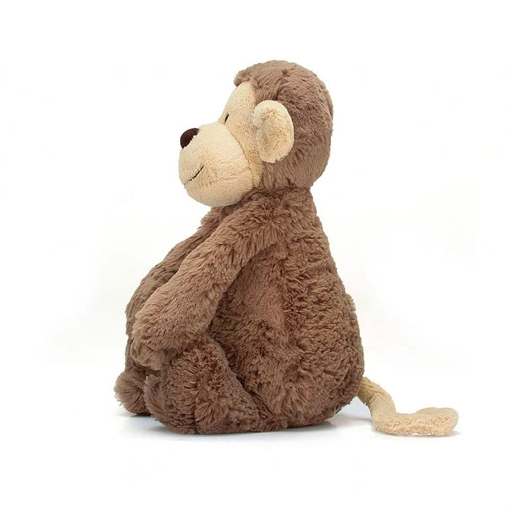 Jellycat Bashful Monkey Gift Bundle - a gorgeous gift set containing beautiful matching items based on a lovely Jellycat Bashful Monkey design. Sold by Say It Baby Gifts
