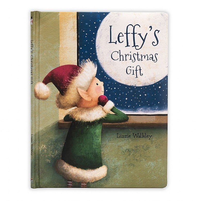Jellycat Leffy's Christmas Gift Book - a gorgeous chunky hardback book with a winter wonderland of pictures. This snowy-sweet story is about trying to find the perfect gift for Santa! BK4LEF. Sold by Say It Baby Gifts