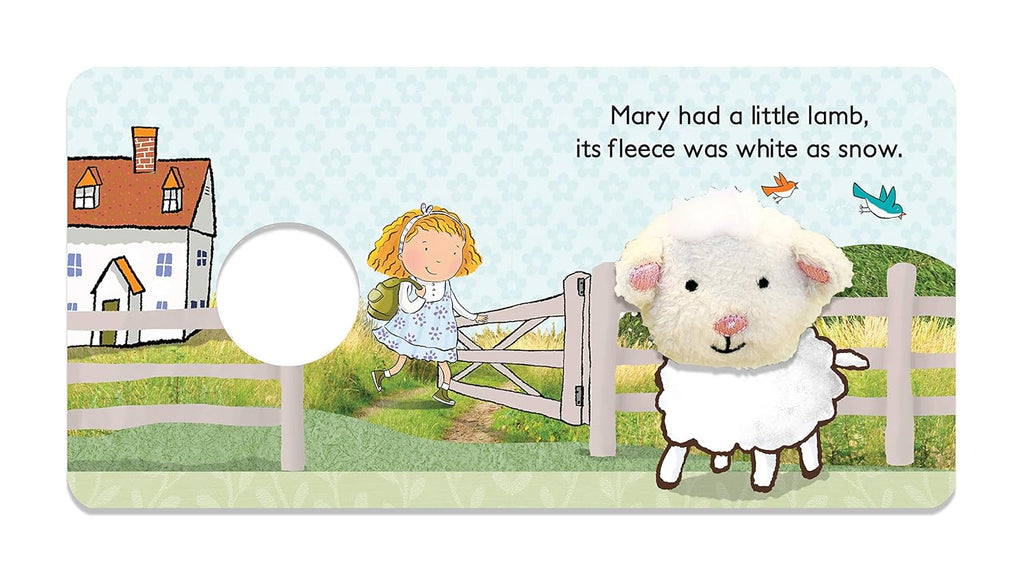 Mary Had A Little Lamb Finger Puppet Board Book