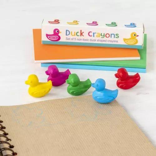 These Rex London Duck Crayons are the cutest little crayons ever! Sold by Say It Baby Gifts