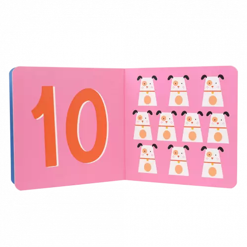 Rex London Baby's First Numbers Book. Sold by Say It Baby Gifts