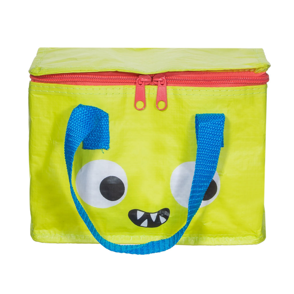 Sass & Belle Monster Lunch Bag - the perfect insulated lunch-time bag to keep snacks cool and refreshed!