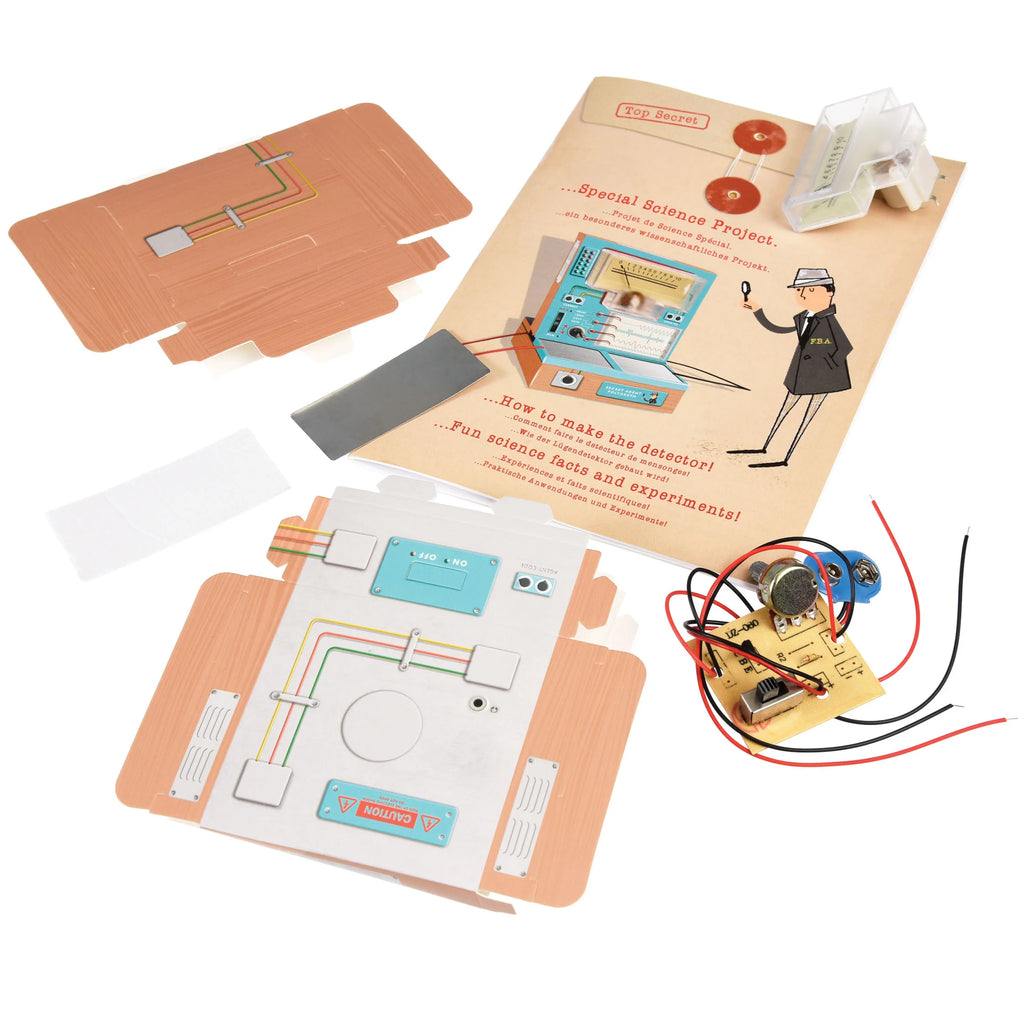 Secret Agent Lie Detector Kit -Your mission, should you choose to accept it... make a lie detector kit!. Sold by Say It Gifts