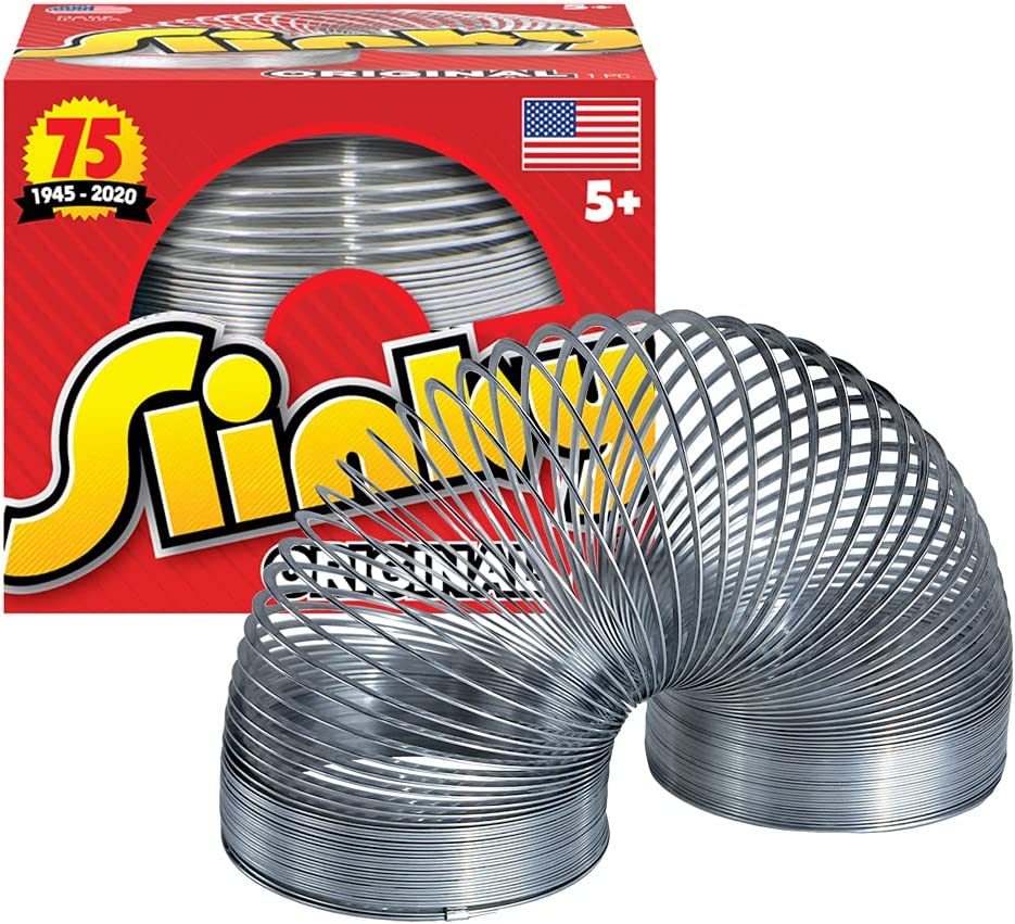 The perfect classic retro toy - The original and classic Slinky! Sold by Say It Baby Gifts