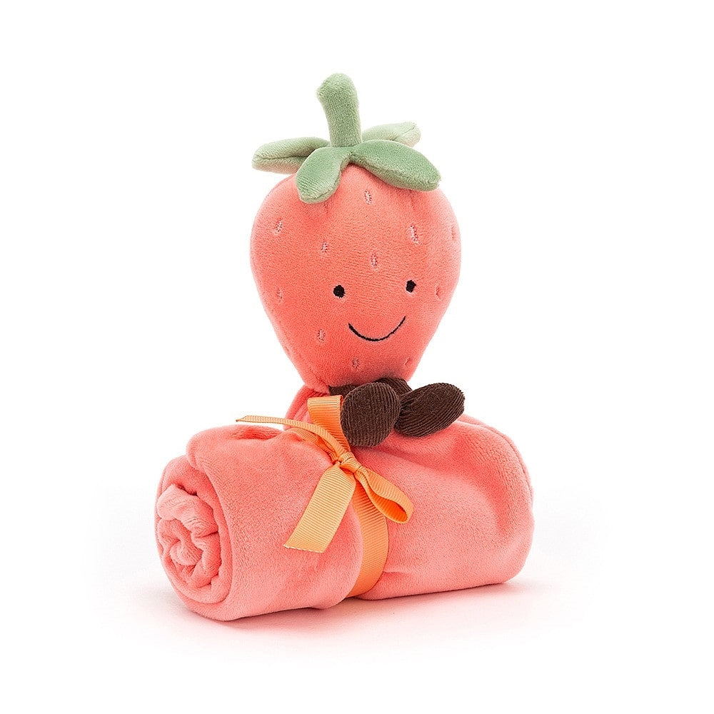 Jellycat Amuseable Strawberry Soother - Say It Baby 