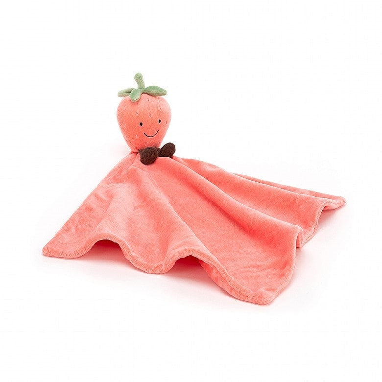 Jellycat Amuseable Strawberry Soother - Say It Baby 