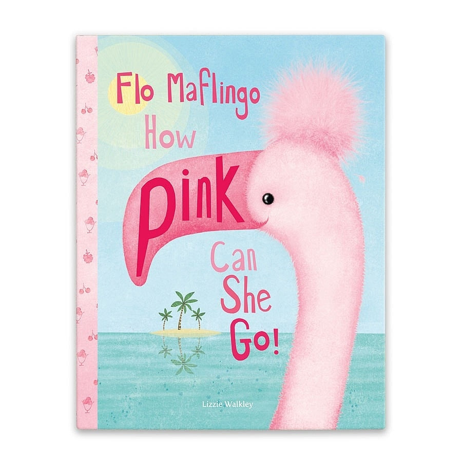 Jellycat Flo Maflingo How Pink Can She Go Book - Say It Baby 