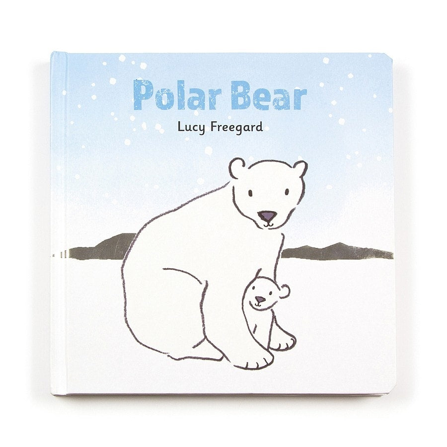 Jellycat Polar Bear Board Book - Say It Baby 